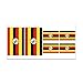 Produktbild Aufkleber-Flagge Uganda – Z312