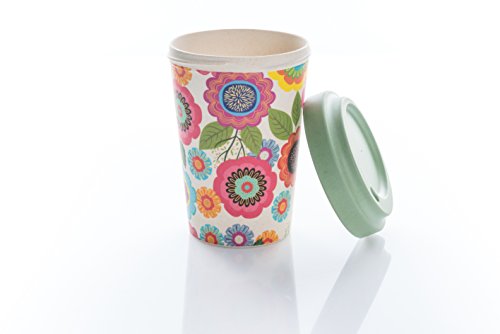 Coffe to go Becher Bamboo Cup (Flower Power) - 2