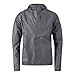 GORE RUNNING WEAR, Herren Regen-Kapuzen-Laufjacke, Wasserdicht, ONE GORE-TEX Jacke, Größe: M, Grau, JGTFUS