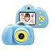Produktbild Vetté Digitalkamera Für Kinder mit 16GB MicroSD Speicherkarte - Eingebauter Akku, 2 Doppelobjektivkamera, 8MP, 1080P HD Videofunktion, TFT LCD Bildschirm Kindergeschenk (Blau)