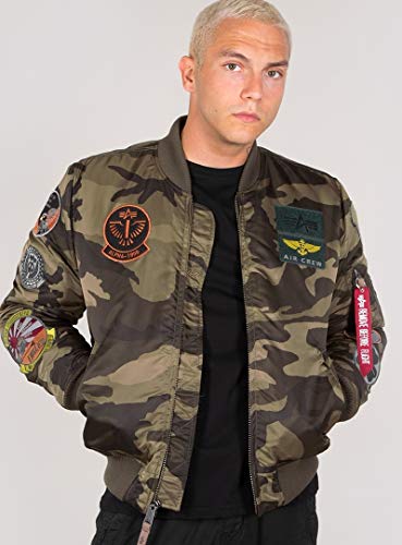 Preisvergleich Produktbild Alpha Industries MA-1 Pilot Jacke Camouflage S