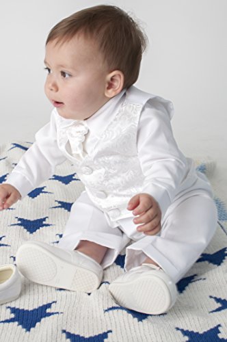 Baby Boys Christening Outfit White
