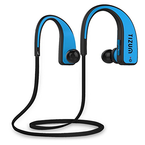 Tizum S-200 FreeStyler In Ear Wireless Feather Light Sports Bluetooth Headset with Mic (Aqua Blue) RS.1199 (72.00% Off) - Amazon