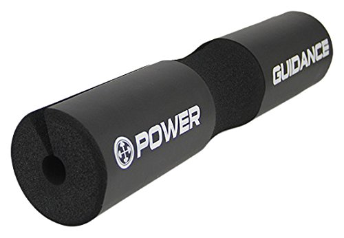POWER GUIDANCE Barbell Squat Pad - Neck & Shoulder Protective Pad - Great for Squats, Lunges, Hip Thrusts, Weight lifting & More - Fit 50mm and Olympic Bars Perfectly
