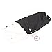 Zicac New Winter Outdoor Warm Thick Velboa Lined Waterpoof Washable Fingerless Fleece Gloves Hand Muff Warmer for Most Baby Infant Toddler Single Handle Pushchair Pram Stroller Buggy (Black)