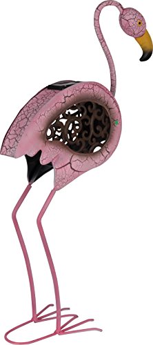 insatech Solar LED Flamingo TIFFANY 43cm Solarleuchte Dekoleuchte Metallfigur - 3
