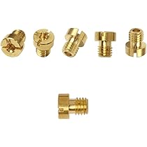 25 Pezzi Getto Principale Carburatore - Kit Per Dellorto PHBG, SHA, SHB, M5, Misure 55-115 - Foto 4