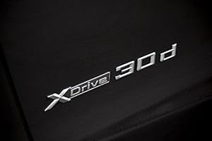 BADGESWELT Adesivo per auto E823 X Drive 30D con logo Badge 3D con scritta posteriore in 3D