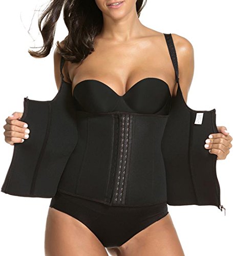 Waist Trainer Corset Cincher Tummy Control Shapewear Body Slimmer With Adjustable Straps