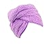 La Vogue Women Dry Hair Hat Water Absorbent Hair Dry Towel Headcloth (Purple Hat)