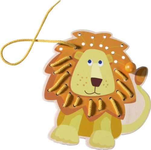 Preisvergleich Produktbild HABA 300189 - Fädeltier Löwe