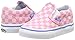 Vans Classic Slip-on, Unisex Babies' Standing Baby Shoes, Pink (tonal Checker/wild Rose/wedgewood), 9 Child UK (26 EU)