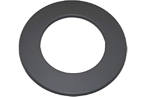 Ugnsrör väggrosett diameter 150 mm grå gjuten grå kanttjocklek 90 mm