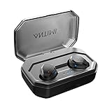 【HD Stereo Musikqualität Output& Rauschunterdrückung】Ausgestattet mit dem modernsten Bluetooth 5.0. um die Übertragungsgeschwindigkeit zu erhöhen, HD Stereo Tiefbass und kristallklare Höhen zu liefern.Die kopfhörer in ears filtern auch das Außengeräusch und vermeiden Windgeräusche beim Fitness Laufen, Radfahren, Joggen.so dass Sie Stereo-Musik während des Trainin.