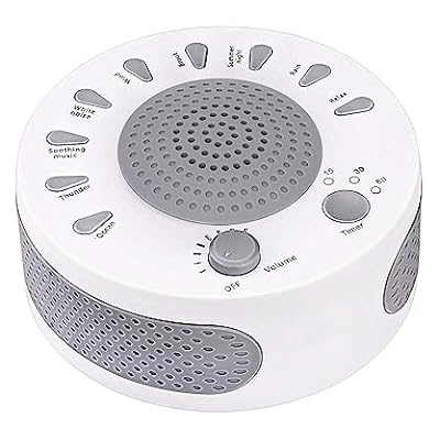 Kinoee White Noise Machine Sleep Helper Sound Relaxation Machine Rekome Sleep Therapy Sound Machine With 9 Unique Natural Sounds,sleep Disorders Noise Cancelling For Home,office,spa,yoga.kids