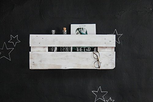 ESTANTERIA PALET 68CM BLANCA (Incluye Colgadores)