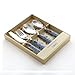 4 Piece Children's Ceramic Handled Cutlery Set - SAFARI