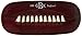 Kent Brushes Natural White Bristle Nail Brush Red