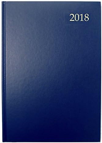 2020 A5 Week To View/ Full Week On 2 Pages- Blue