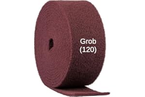 FARBMANUFAKTUR CONTURA NUR DAS BESTE FÜR IHR HOLZ Contura Schleifvlies Rolle 1000mm Schleifmatte Grob - 120 Körnung Schleifpapier Edelstahl Holz Metall Lack