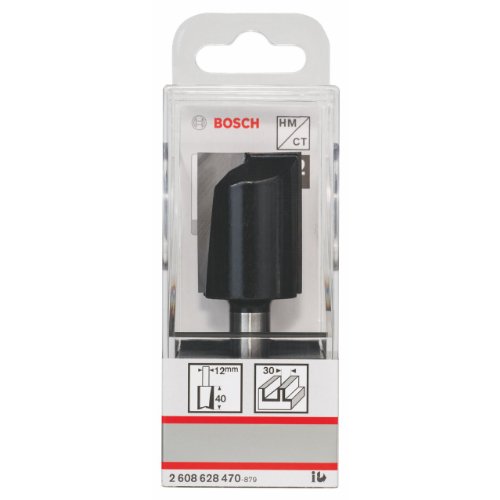 Bosch Zubehör 2 608 628 470 Nutfräser 12 mm, D1 30 mm, L 40 mm, G 81 mm - 2