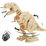 El juego no solamente parece a un Tiranosaurio cool, el juego también mueve y ruge con la tecnología controlada por el sonido.