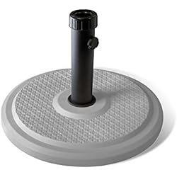 PARAMONDO Pied parasol Standard rond, argent
