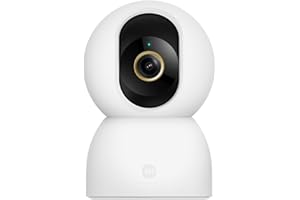 XIAOMI Smart Camera C701 4K Ultra HD, panorámica de 360°, comunicación bidireccional, visión Nocturna por Infrarrojos, Wi-Fi 6 de Doble Banda