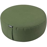 Umi. Essentials, cuscino Zafu da yoga, colore verde militare