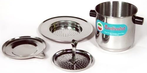 Vietnamese Traditional Coffee Phin Filter - 6 Ounce, Gravity Insert by Heirloom Coffee LLC