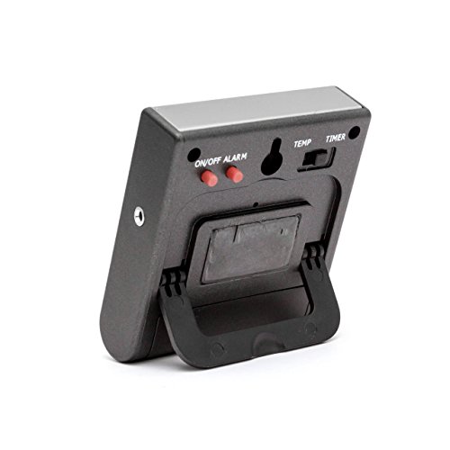 Digital Backofen – Thermometer mit Einstich Fühler Temperaturbeständig bis 250 °C . Alarm , Timer Funktion , Magneten und Ein – Aus Schalter und universal Analog Thermometer als Set - 3