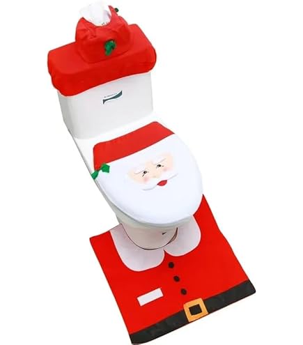 Set Da Bagno Di Babbo Natale Set Di Decorazioni Natalizie - Foto 10