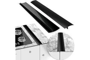 ABULUN 2 Confezione silicone stufa contatore gap di copertura, 62 cm lungo bancone kitchen gap filler, Sigilli Spills Tra contatore, Piano cottura, Forno, Lavatrice ed elettrodomestici da cucina