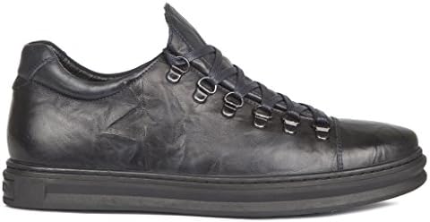 TJ Collection Men's Textured Leather Winter Lace-Ups