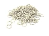 Pack of 250 Small Mini Hair Elastics Rubber Braiding Bands for Dreads Cornrows Braiding (Blonde)