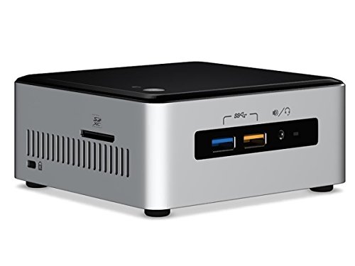 forceNUC | Intel-NUC6i3SYH | Intel Core i3-6100U | 8GB DDR4 | 128 GB SSD M.2 + 1TB HDD | Intel HD 520 Grafik | 7.1 Sound-Gigabit | LAN | Windows 10 Pro | Mini-PC | VESA-Monitor-Halterung - 2