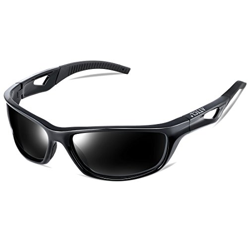 ATTCL Herren Sonnenbrille Polarisierter Sports Fahren Golf Laufen Superleichtes Rahmen