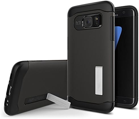 LIFETIME WARRANTY DNA Armour Bodyguard Kickstand for Samsung Galaxy S7 Edge Accessory Case and Dual Level Layer Hard Protective Shell Cover Extreme Shock Proof and Shatter Resistant