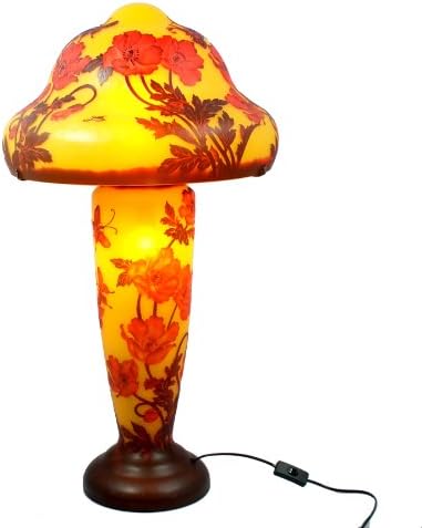VERY LARGE EMILE GALLE H85CM L951 MOTIF