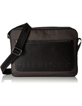 Tommy Hilfiger Herren TH Metropolitan Slim Umhängetaschen, 38x28x7 cm