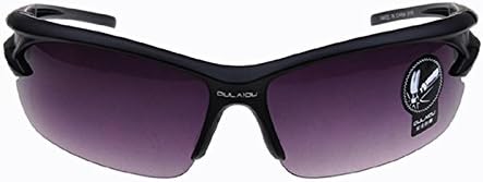 Sunglasse - oulaiou Motocycle Cycling Riding Running Sports UV Protective Goggles Sunglasses Black