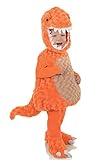T-Rex- Dinosaurier- Orange- Kostüm Kinder Gr. L