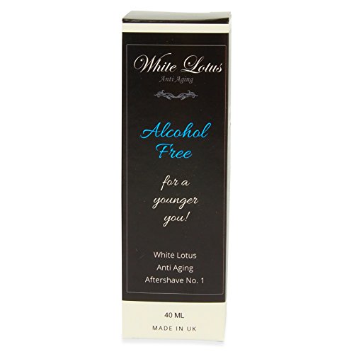 Alcohol Free Aftershave For Men- All Natural Aftershave Lotion No.1 by White Lotus Anti Aging. Natural Alcohol Free… - Image 2
