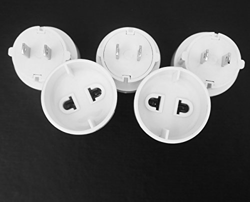 5 x Amerika-Stecker Reiseadapter für USA, Kanada, Mittel- und Südamerika, Karibik, Singapur, Bankok, Thailand und Japan geeignet. Reise Adapter - 2