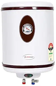 LONGWAY HOTSTAR 15LTR 5 Star Storage Water Heater Geyser WT AVS Technology, Temperature Meter, ABS TOP Bottom, HD ISI Element & Capsule Type SS Tank 24 Month Warranty (Off White)