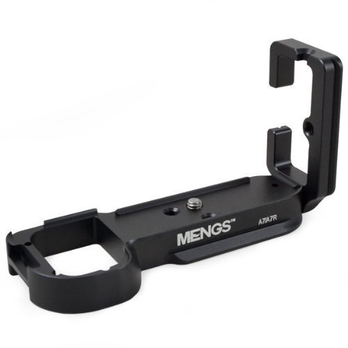 MENGS A7/A7R Kamera Solide Aluminium L-frmigen vertikalen Schnellwechselplatte fr Sony A7/A7R Kamera