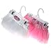 Baby Girls Tutu Skirts In Pink Or White (0-6 Months, White)