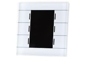 Glastaster II Smart mit Farbdisplay Temp MDT BE-GT2TW.02