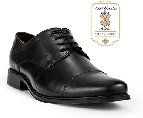 Robsons Hamstead Handmade Cap Toe Mens Derby Style Genuine Leather Shoes (8.5)