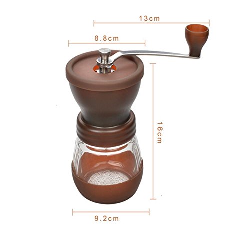 PENG Manuelle Schleifmaschine Keramik Schleifkernkörper können Kaffeebohnen Gewürzmühle Hand hölzernen Küchenzubehör Kaffee Hand Kaffeemaschine gewaschen werden PENG Manuelle Schleifmaschine Keramik Schleifkernkörper können Kaffeebohnen Gewürzmühle Hand hölzernen Küchenzubehör Kaffee Hand Kaffeemaschine gewaschen werden Bilder